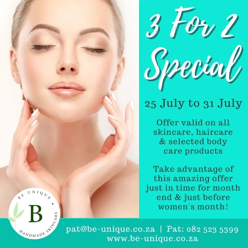 Be Unique Handmade Natural Skincare in Durbanville