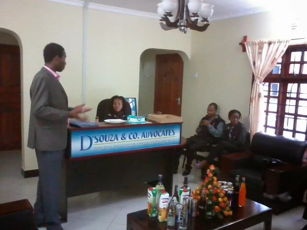 D'Souza & Co. Advocates in Arusha CBD