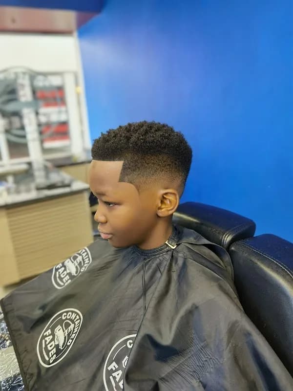 Contained Fades barber in Evander