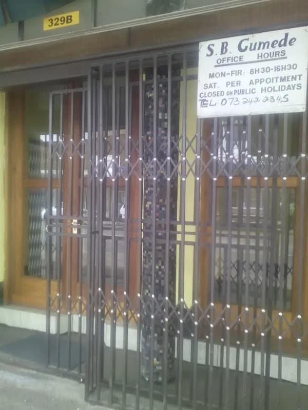 S.B Gumede in Germiston CBD