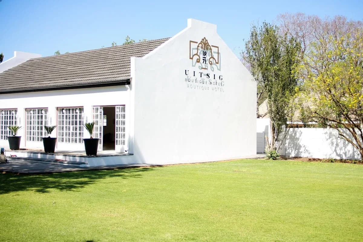 Uitsig Boutique Hotel in Riebeeckstad