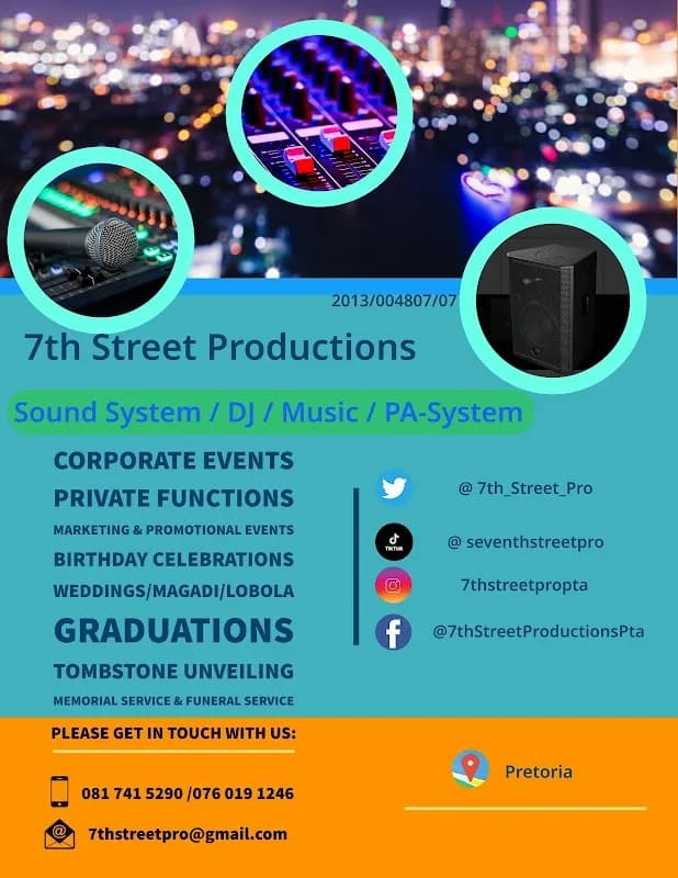 7th Street Productions in Wonderboom