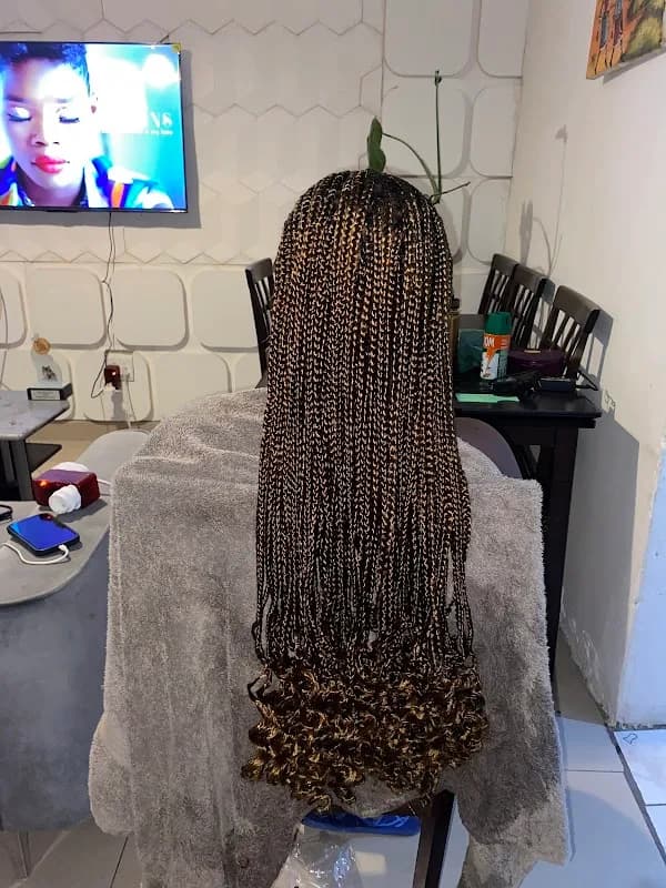Pretty hairstylist in Langa