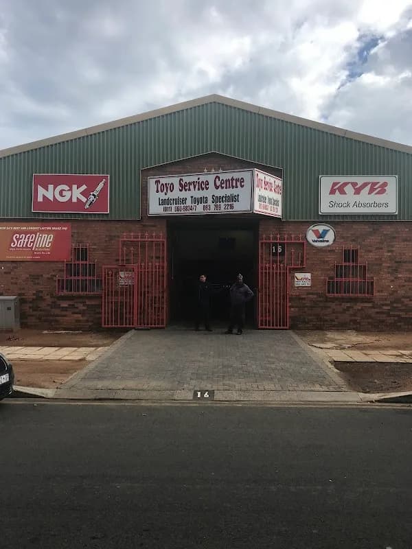 Toyo Service Centre in Krugersdorp CBD