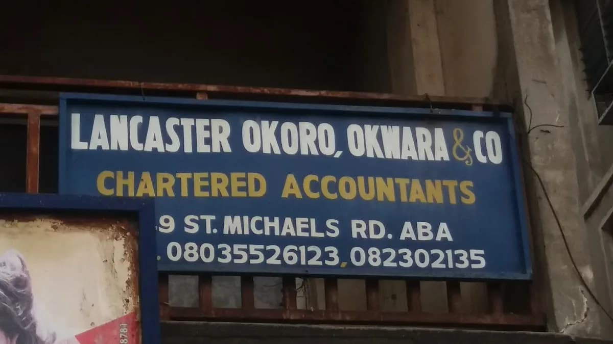 Lancaster Okoro, Okwora And Company Charted Accountants in Aba Town