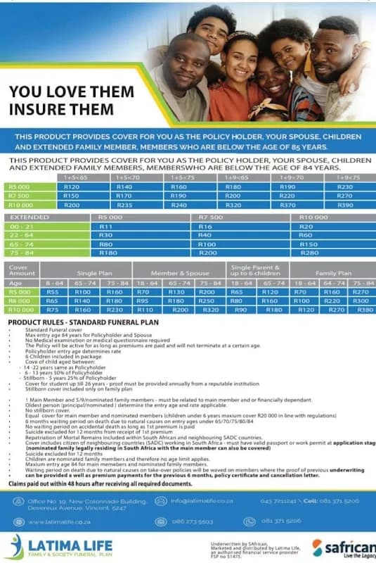Latima Life insurance companies in Gonubie