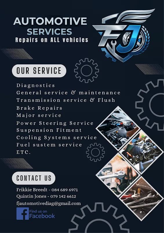 FJ Automotive Diagnostics & Repairs in Flora Park