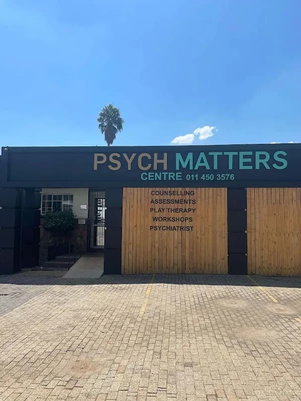 PsychMatters Centre in Germiston CBD
