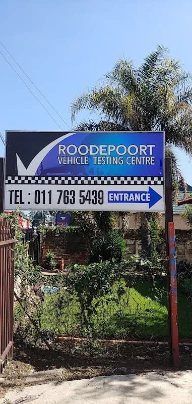 Roodepoort Roadworthy Testing Station in Roodepoort CBD