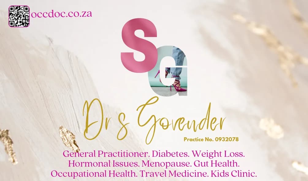 Dr S Govender in Meerensee