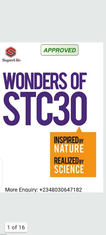 Superlife STC30 STEMCELL ALL HEALTH SOLUTIONS in Abule Egba