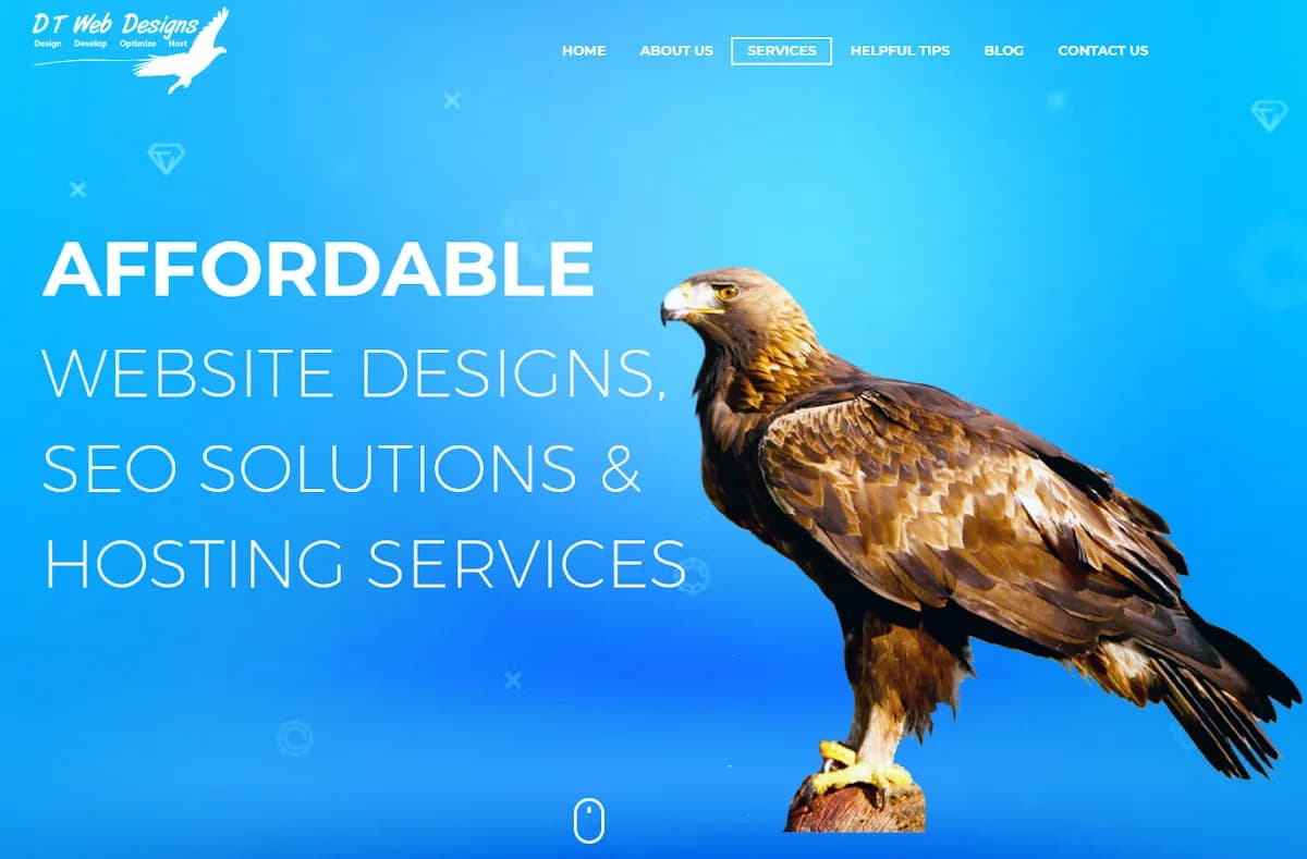 DT WEB DESIGNS - WEB DESIGN COMPANY IN GEORGE, WESTERN CAPE in Heatherlands