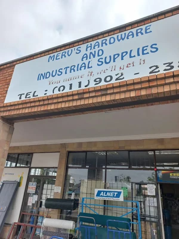 Merv's Hardware and Industrial Supplies cc in Germiston CBD