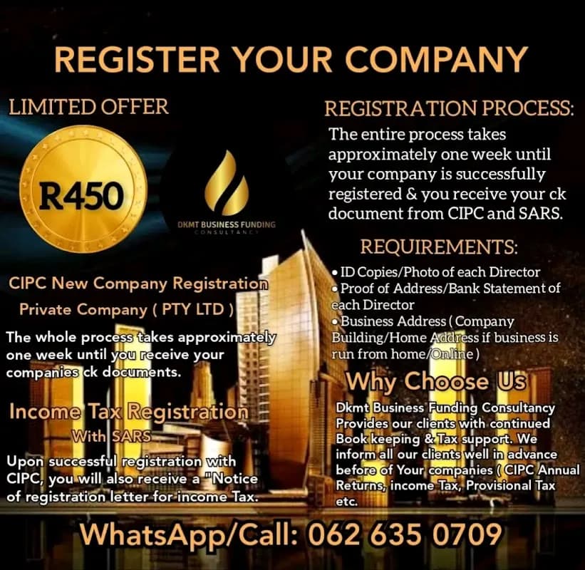 DK MARKETING AFRICA (PTY) LTD in Phoenix