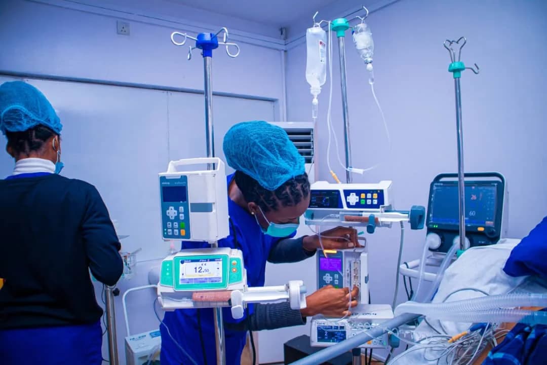 Skyhigh Medical Center ICU in Yaba