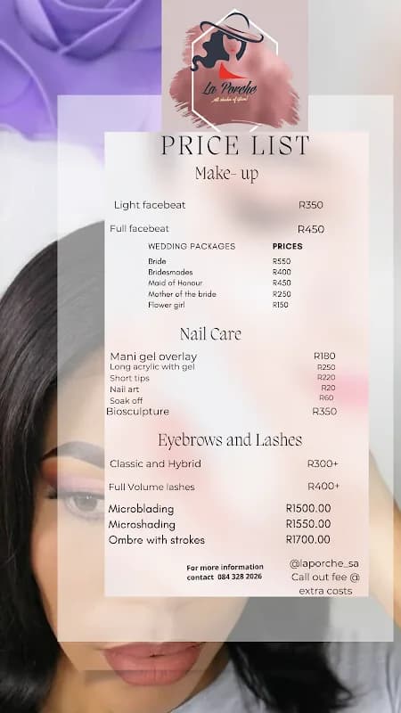 La Porche beauty Bar in Durban CBD
