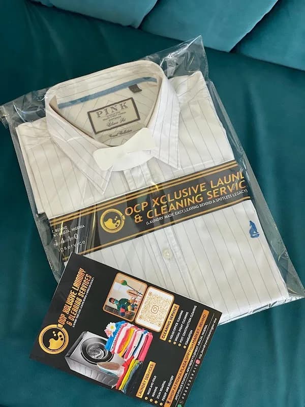 OCP Xclusive laundry and cleaning service in Apo