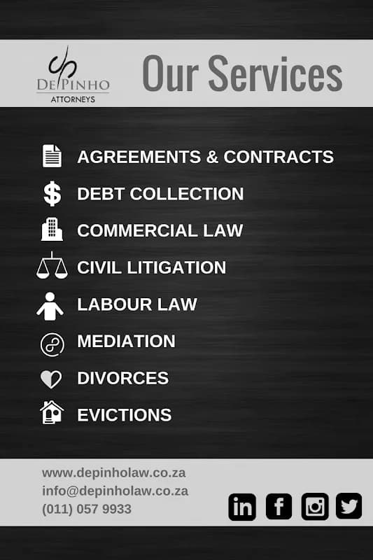 De Pinho Attorneys in Edenvale