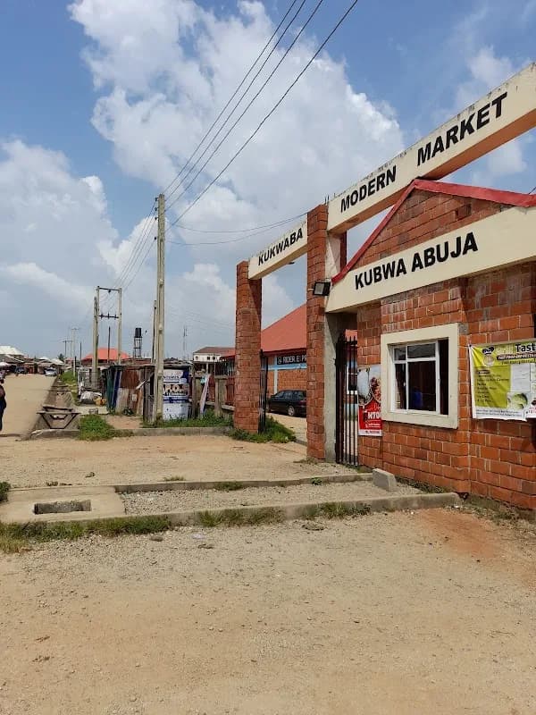Kukwaba Modern Market in Kubwa