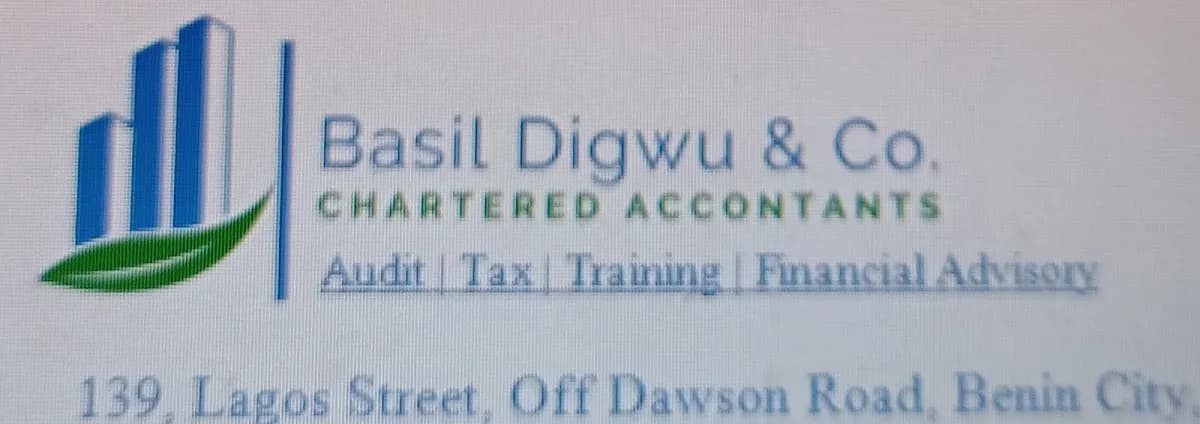 Basil Digwu and Company Chartered Accountants in Aduwawa