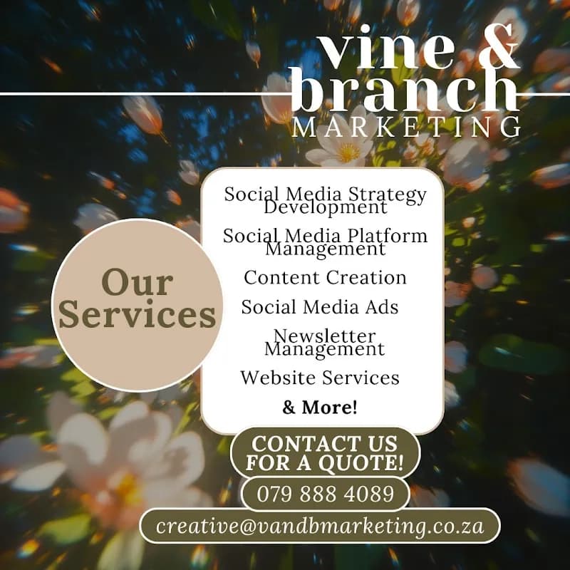 Vine & Branch Marketing in Krugersdorp CBD