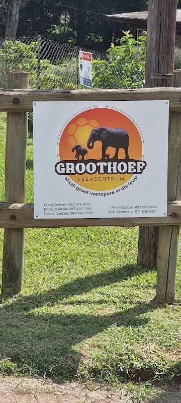 Groothoef Leersentrum in White River CBD