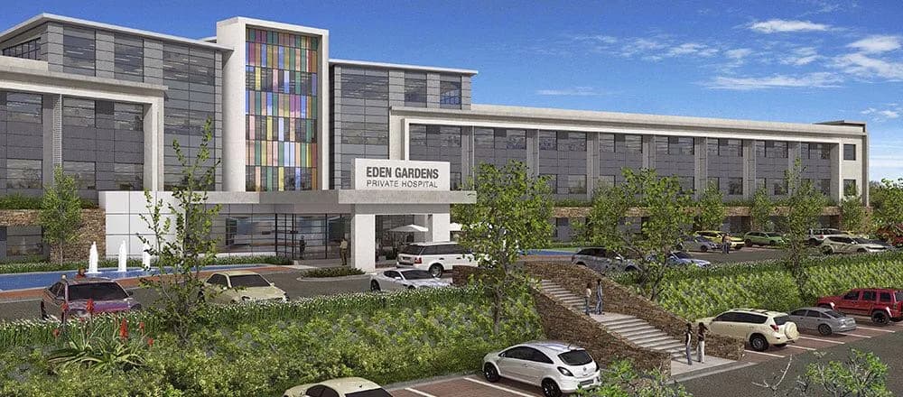 Eden Gardens Private Hospital Paeditric ward in Northdale