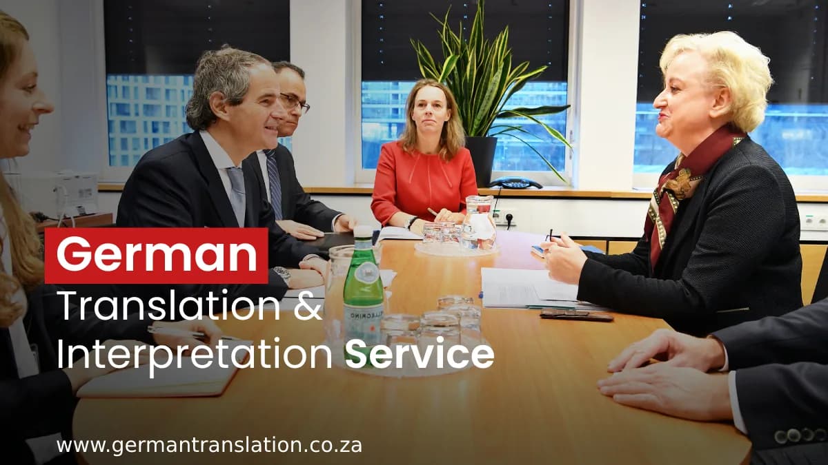 German Translation and Interpreting services CC in Boksburg CBD