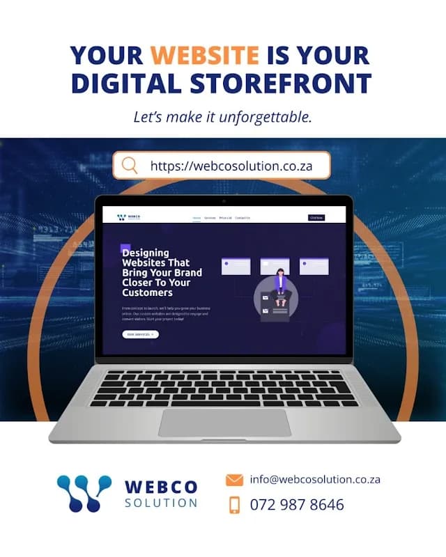 Webco Solution Web Design in Edenvale