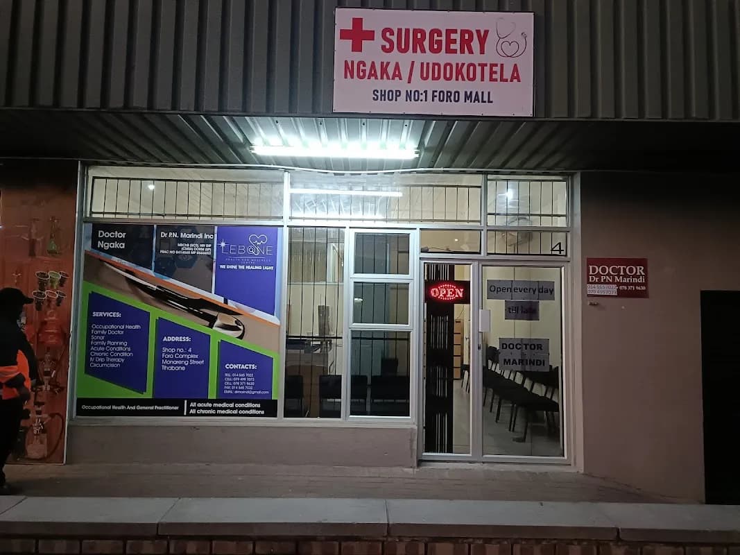 Dr PN Marindi Lebone Health and wellness centre in Tlhabane