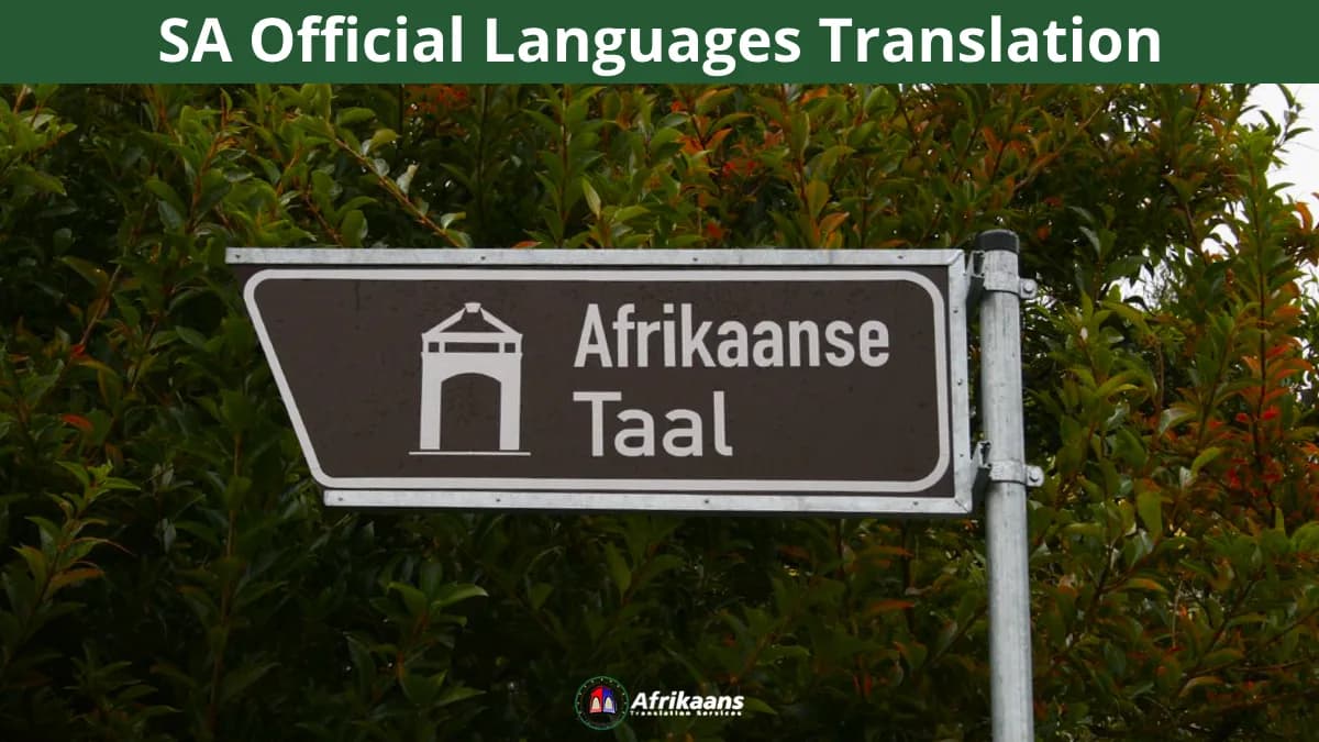 Afrikaans translation and Interpretation Service in Salt Rock