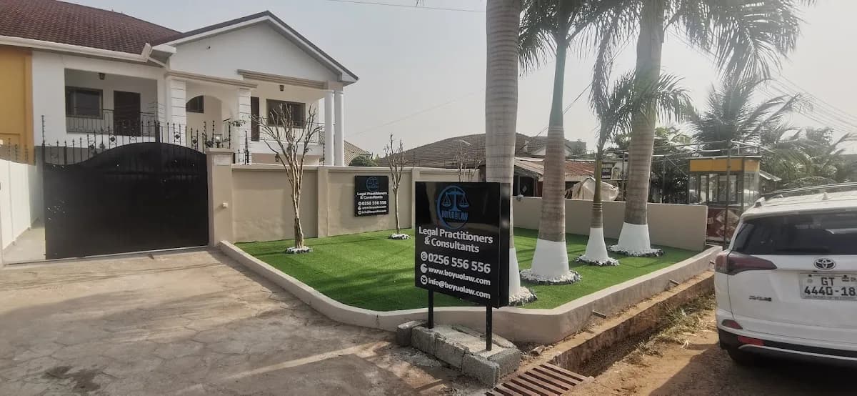 Boyuo@Law, West-Trasacco Accra. No. 26 Okpelor Ablorh Sowah LP in Madina