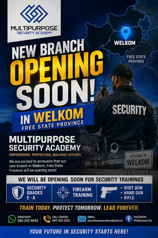 MULTIPURPOSE SECURITY TRAINING ACADEMY in Thabong