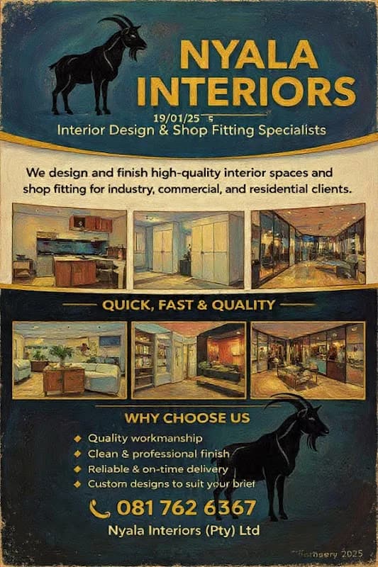 NYALA INTERIORS (PTY)LTD in Chatsworth