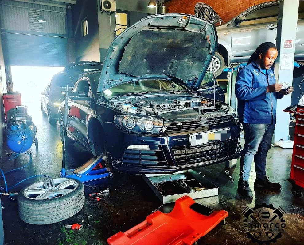 Exmarco service centre in Aerorand