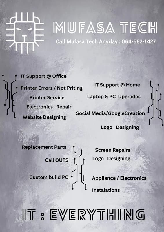 Mufasa Tech in Middelburg CBD