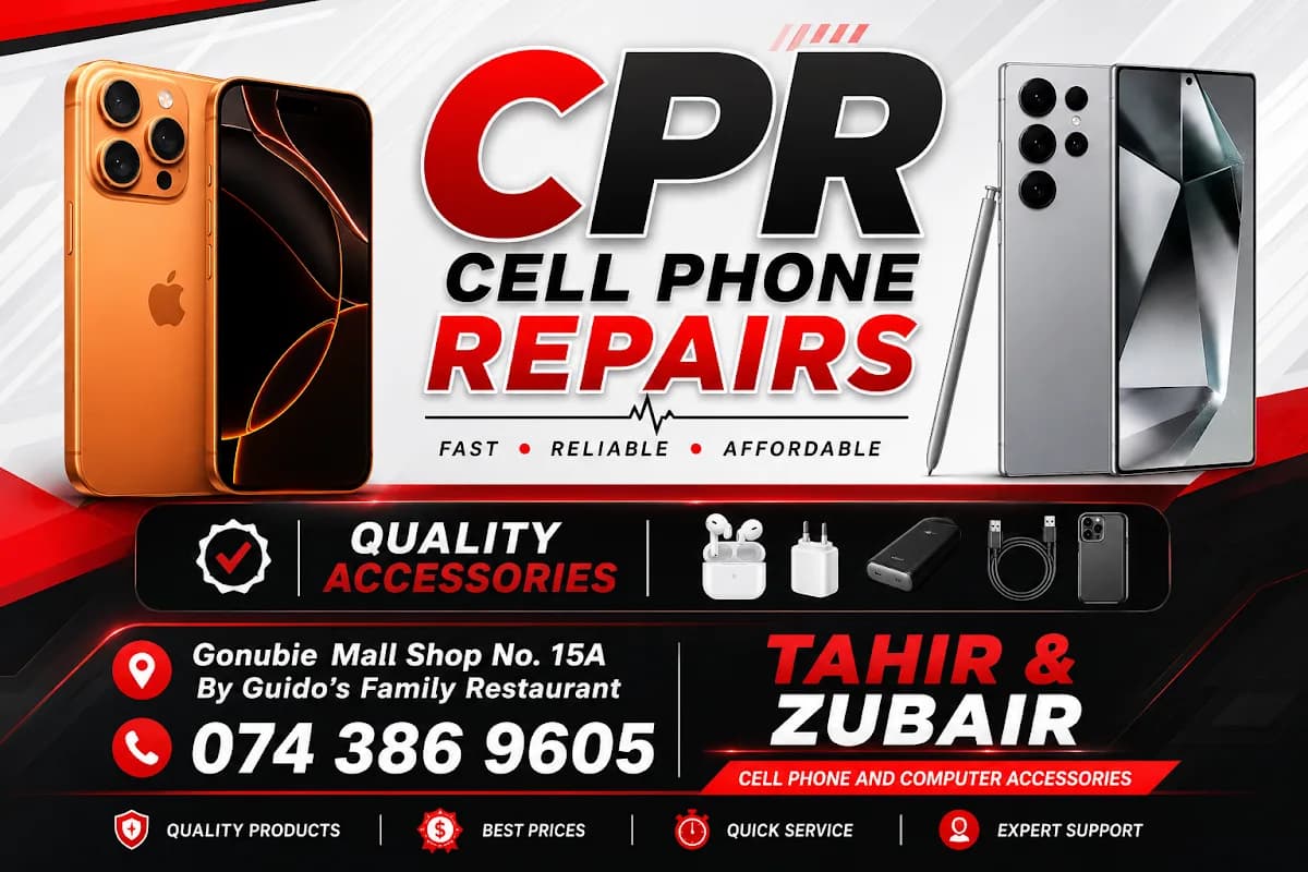Cell Phone Repairs Gonubie Mall in Gonubie