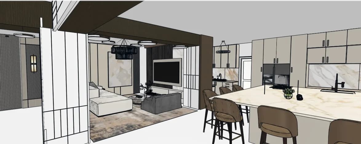 Cenamile interiors in Soweto