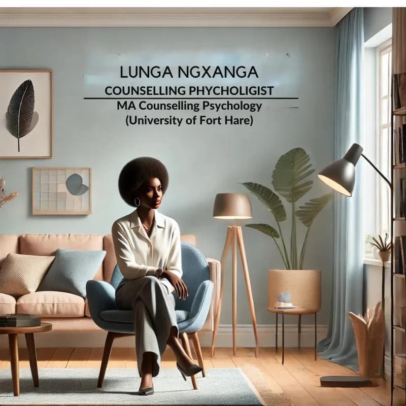 Lunga Ngxanga Counselling Psychologist in Parktown