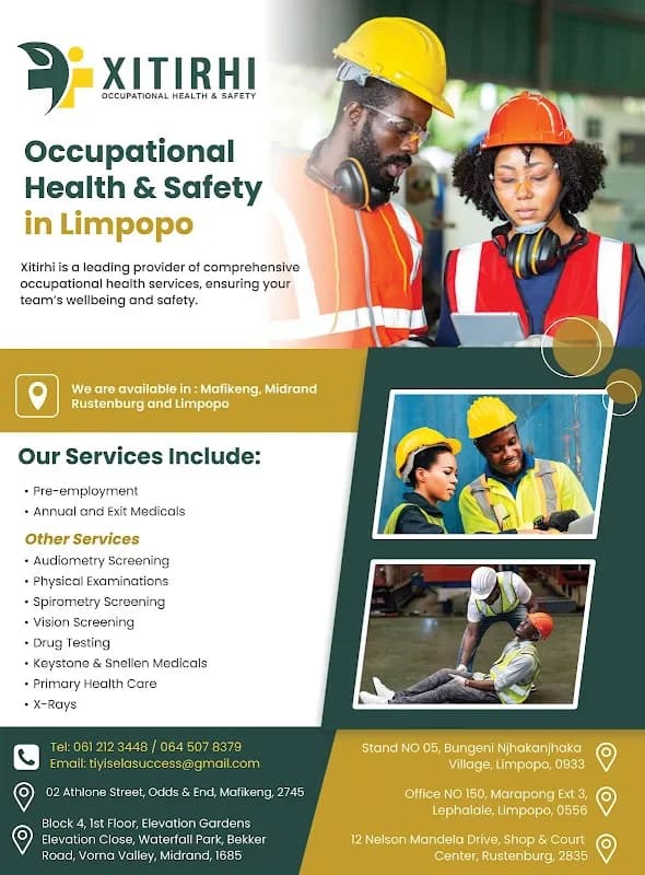 Tiyisela Success Nkuna Occupational Health and Safety in Marapong
