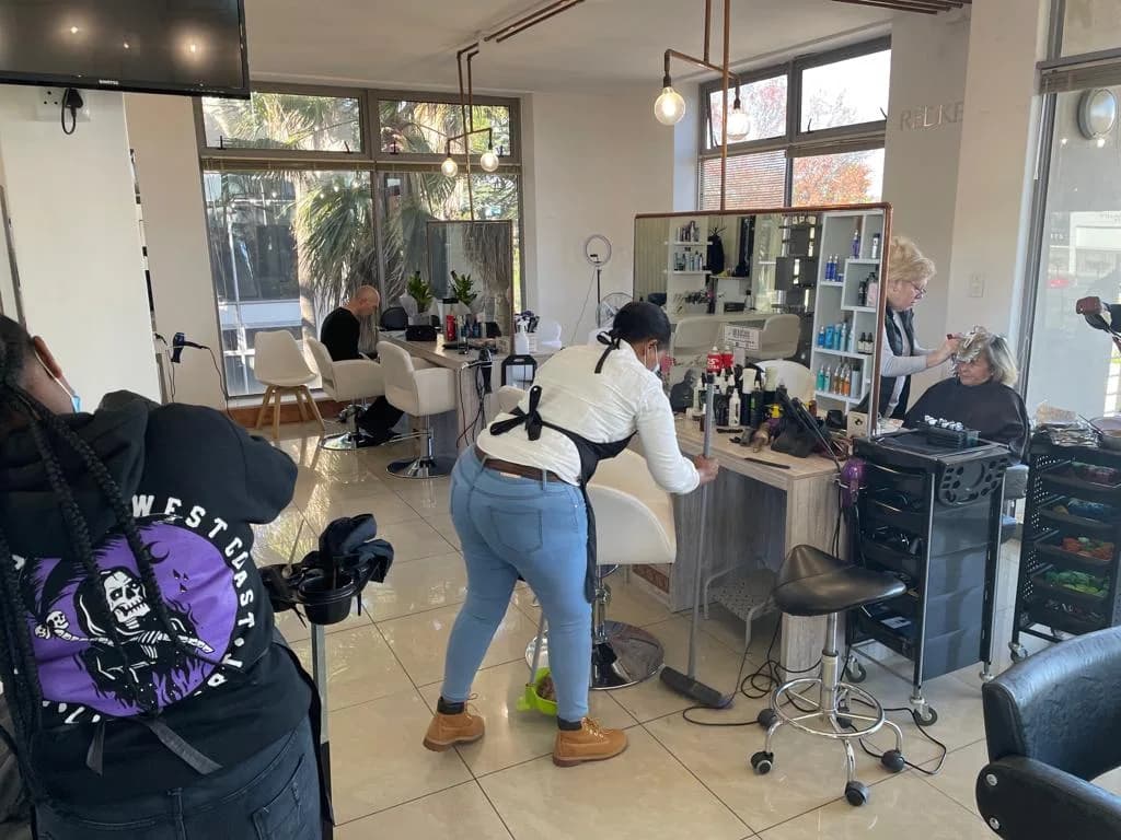The Blue Door Hairdesign in Germiston CBD
