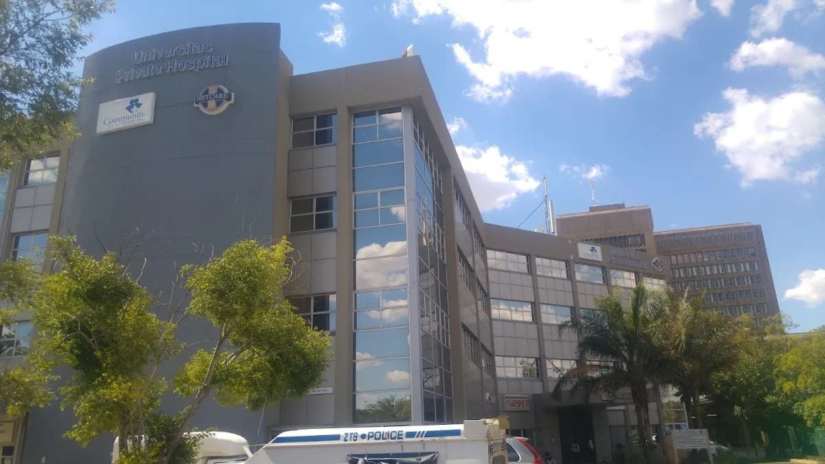 Universitas Hospital in Bloemfontein CBD