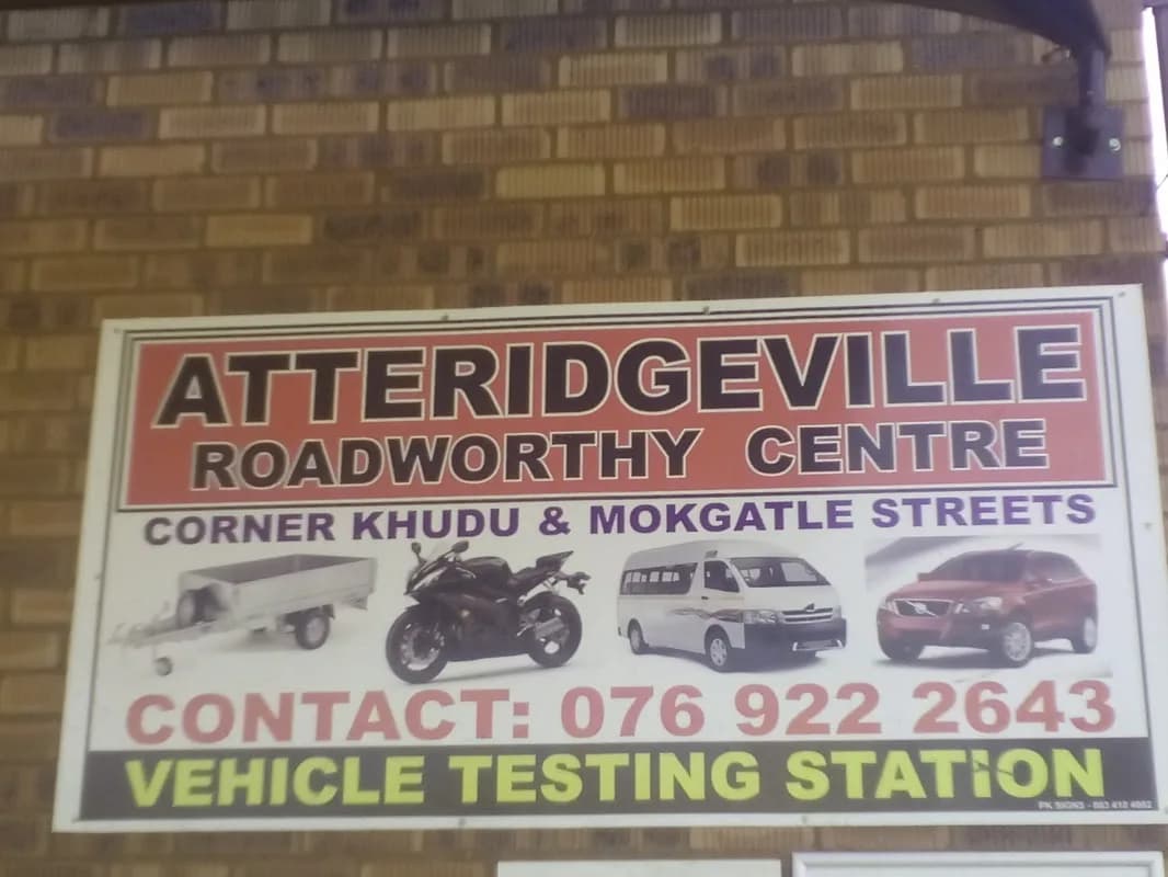 Atteridgeville Roadworthy Centre in Attridgeville