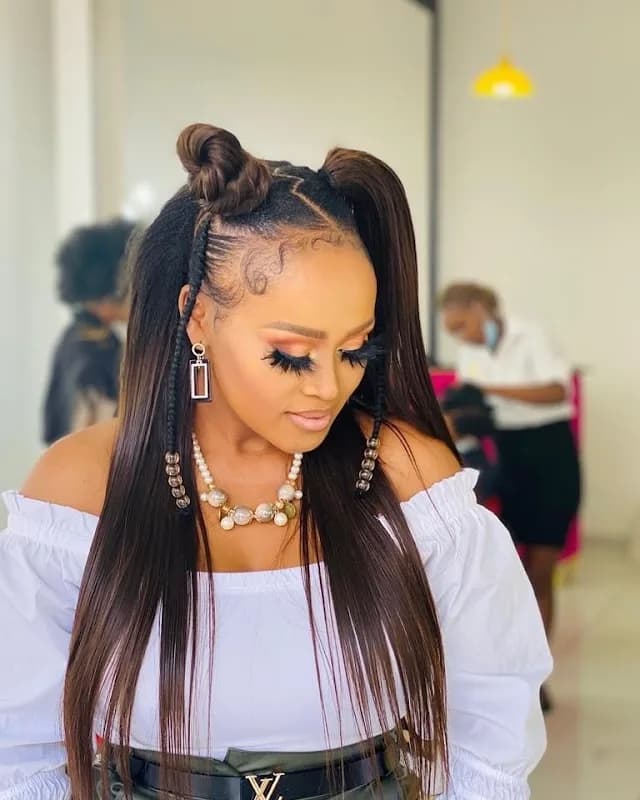 Mamello Makha's Exotic Beauty Salon in Johannesburg CBD