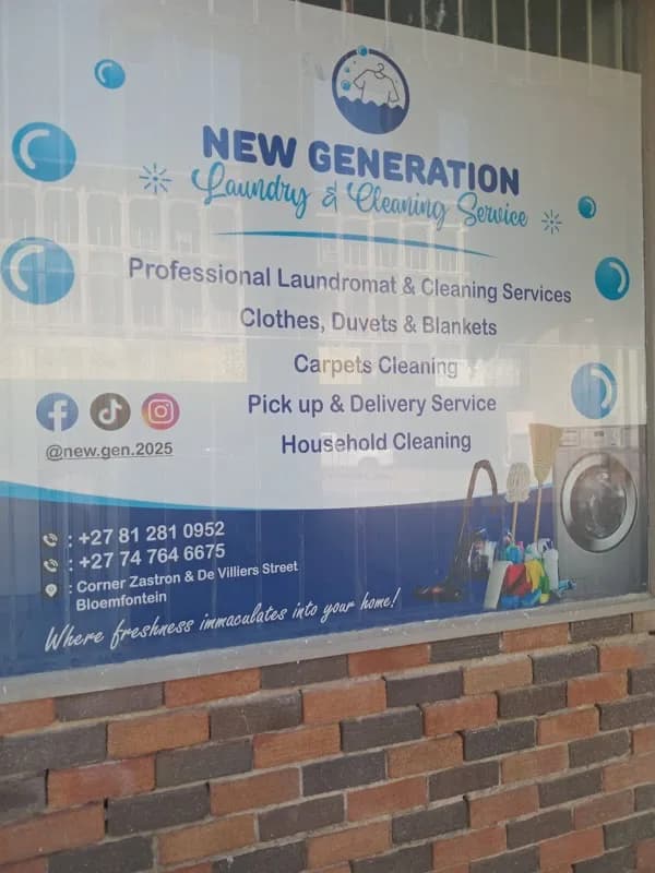 New Generation Laundry & Cleaning Services in Westdene