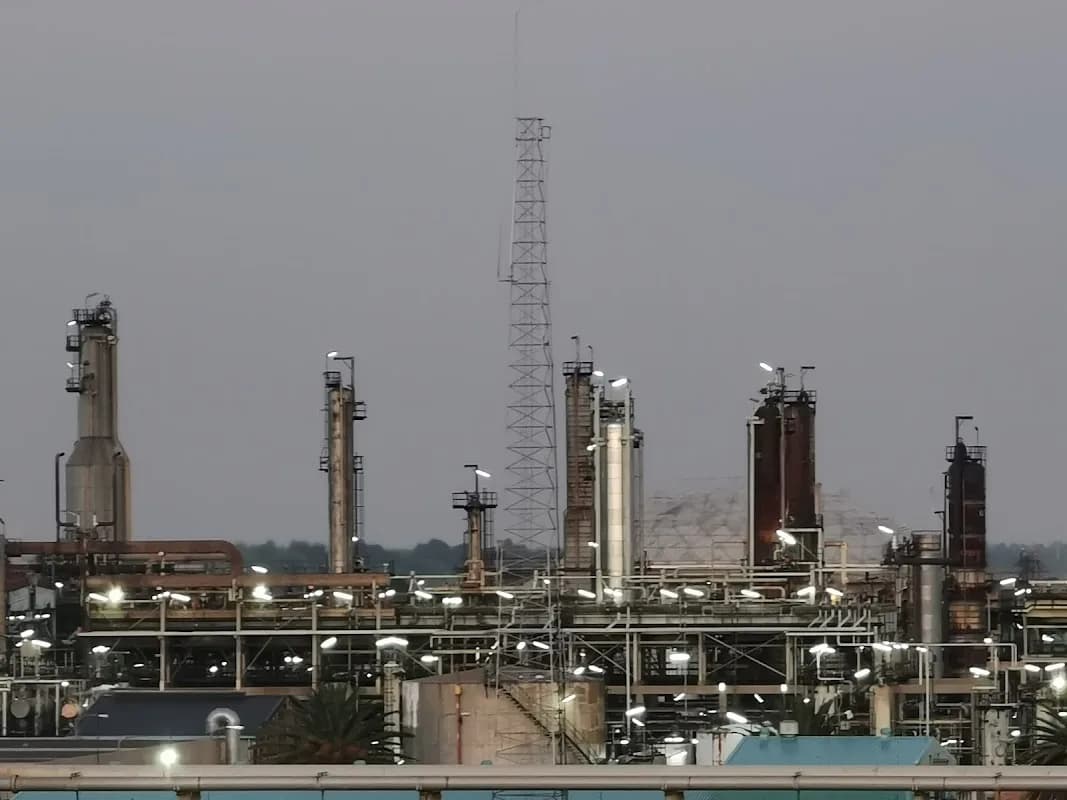 National Petroleum Refiners of South Africa (Natref) in Sasolburg CBD