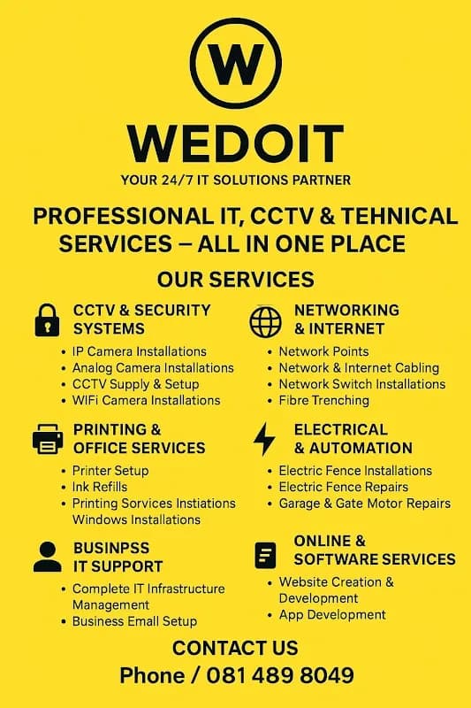 WEDOIT, Your 24/7 IT and Security Solutions Partner in Phoenix