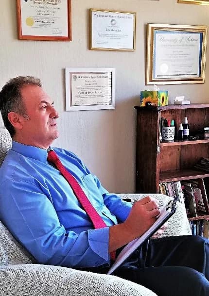Dr John Souglides Ph.D. in Dunkeld