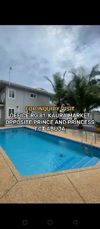 TRINITY POOL CONSTRICTION in Durumi