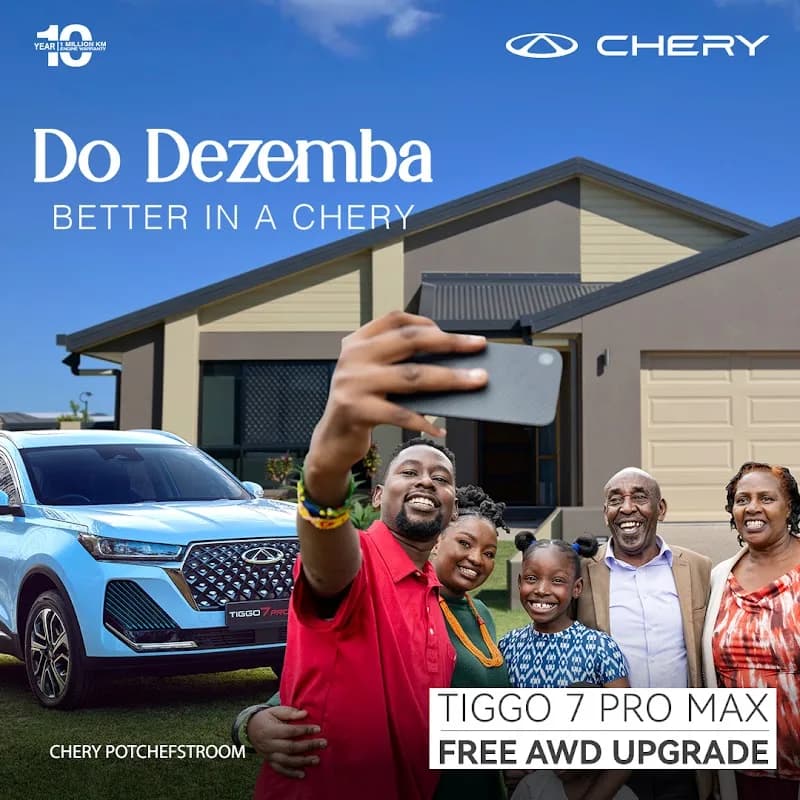 Chery Potchefstroom in Potchefstroom CBD